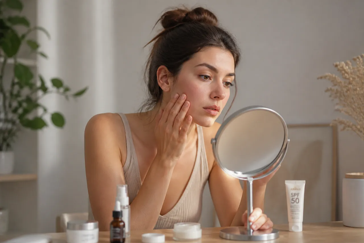 semne ale unei rutine de skincare prea încărcate