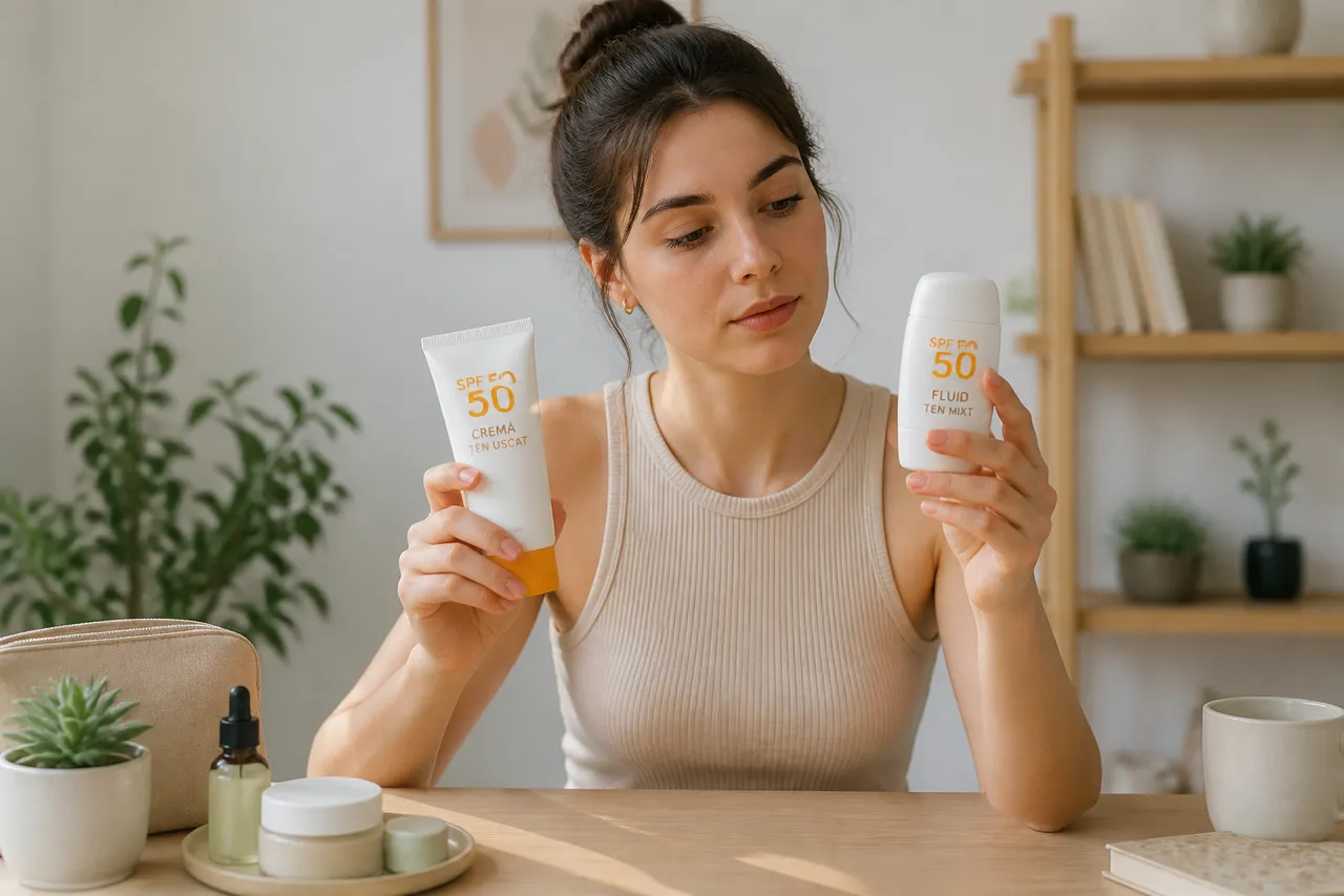 Alegerea formulei SPF 50 în funcție de tipul de ten