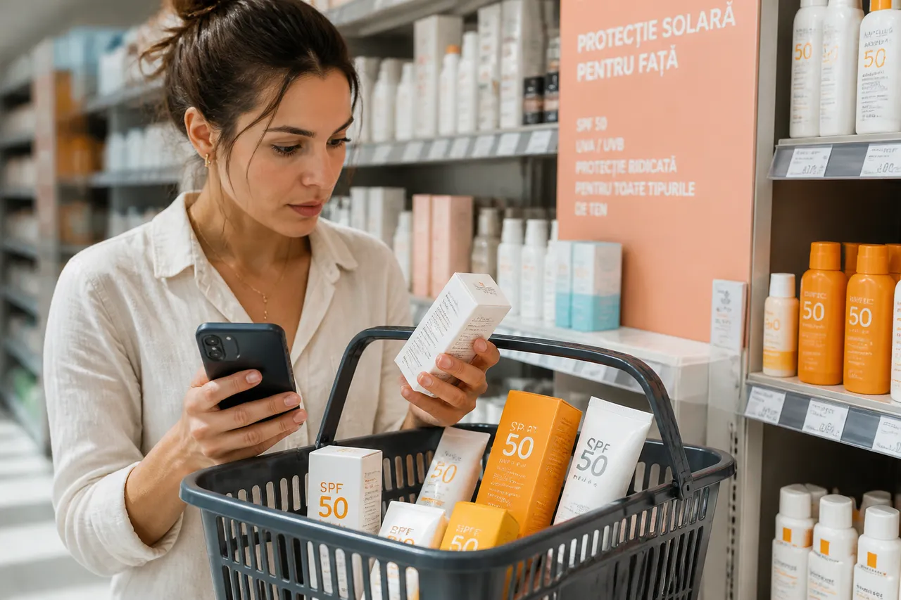 Cumpărarea inteligentă a unui SPF 50 accesibil