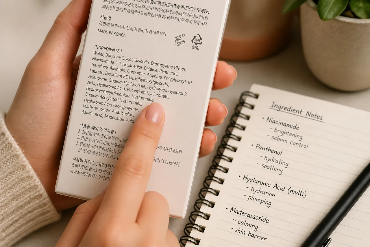 ingrediente interzise în produsele K-beauty