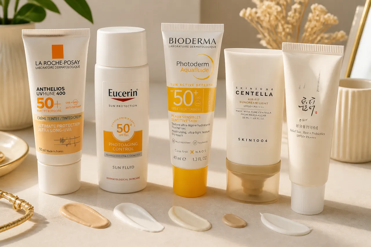 Opțiuni SPF 50 pentru față sub 50 de lei în România